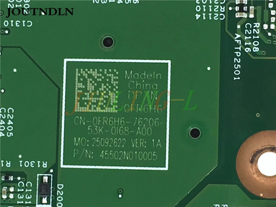 Joutndln для Dell Inspiron 17 7746 Материнская плата ноутбука FR6H6 0FR6H6 CN 14202 1 dcpxp DDR3L W i7 5500U