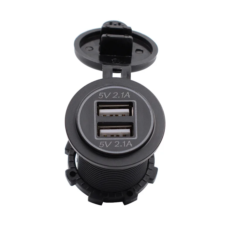 5V 4.2A Dual USB 12V 24V Автомобиль Мотоцикл Грузовик прикуриватель мобильный телефон