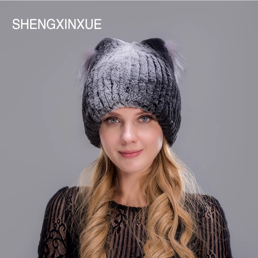Женская шапка JIQIUZHANXUEFEI зимняя из натурального меха норки зима 2019|hats children winter|hat