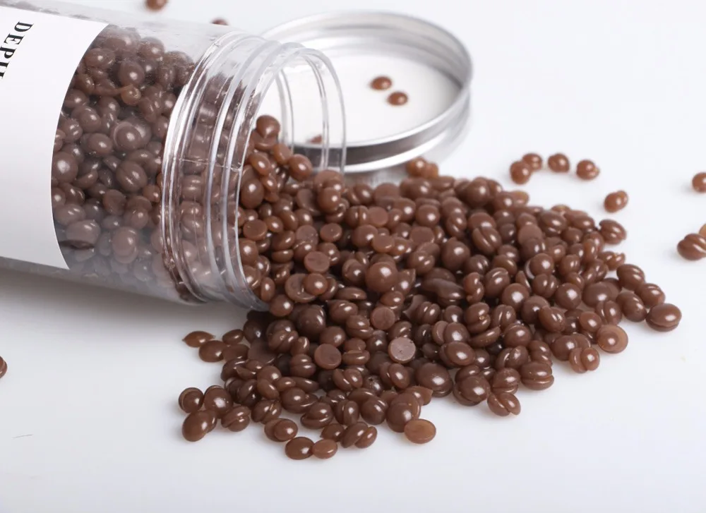 Новинка горячая пленка твердые восковые зерна для мужчин удаление волос без