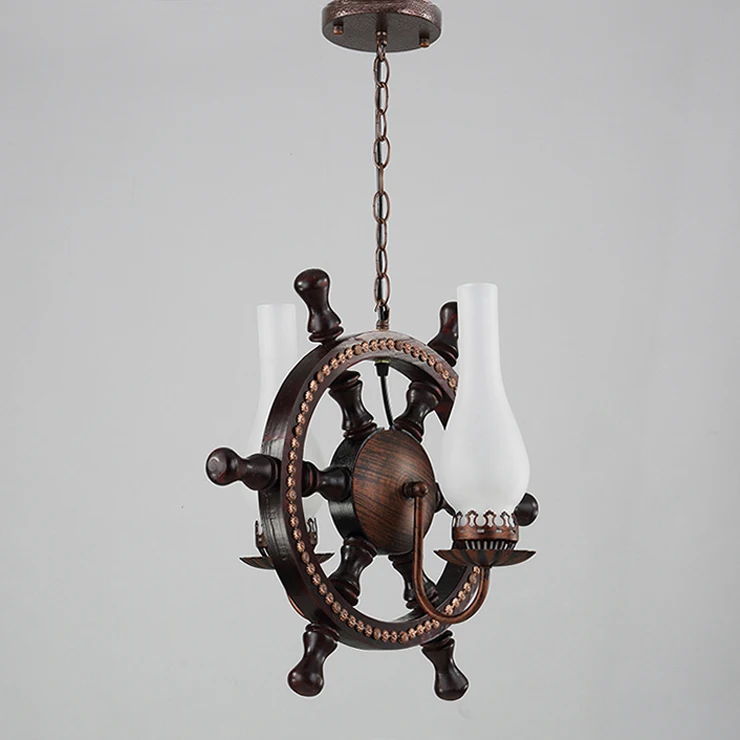 Континентальный подвесной светильник в средиземноморском и американском стиле