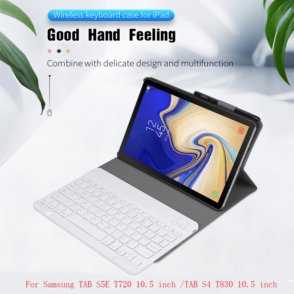 Беспроводной чехол с клавиатурой для samsung Galaxy TAB S5E Bluetooth магнитная откидная
