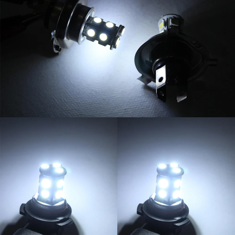 12V H4 5050 13 SMD светодиодный 160LM 8000K 9005 9006 H1 H7 автомобильный внешний головной светильник автомобильная лампа сигнальный противотуманный светильник белый автомобильный Стайлинг