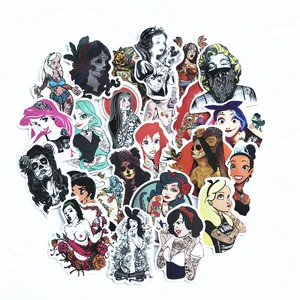 TD ZW 50 шт., сексуальный костюм полицейского, Красота тату Стикеры для девочек наклейка для сноуборда ноутбук Чемодан автомобильный холодильник DIY для укладки волос виниловые Home Decor Pegatina