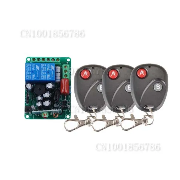 Беспроводной пульт дистанционного управления 220 В 2CH RF с обучающим кодом M4T4L4