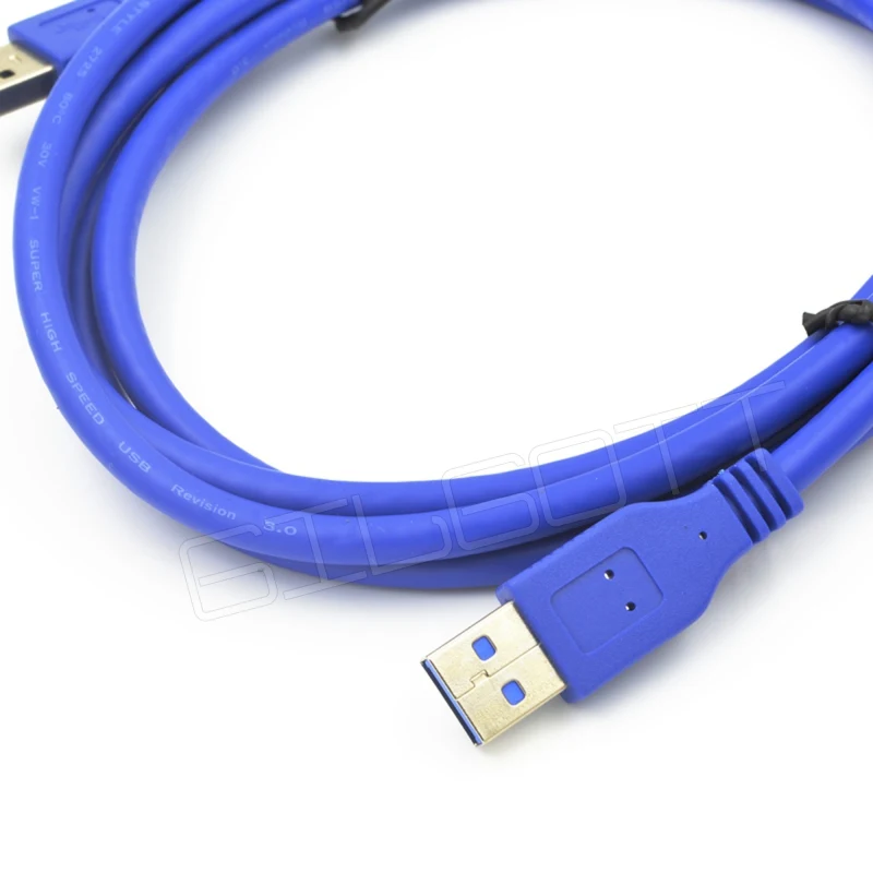 SuperSpeed USB 3,0 type A кабель-удлинитель для синхронизации данных 5 Гбит/с Синий 1,5 м 1,8 м 3 м