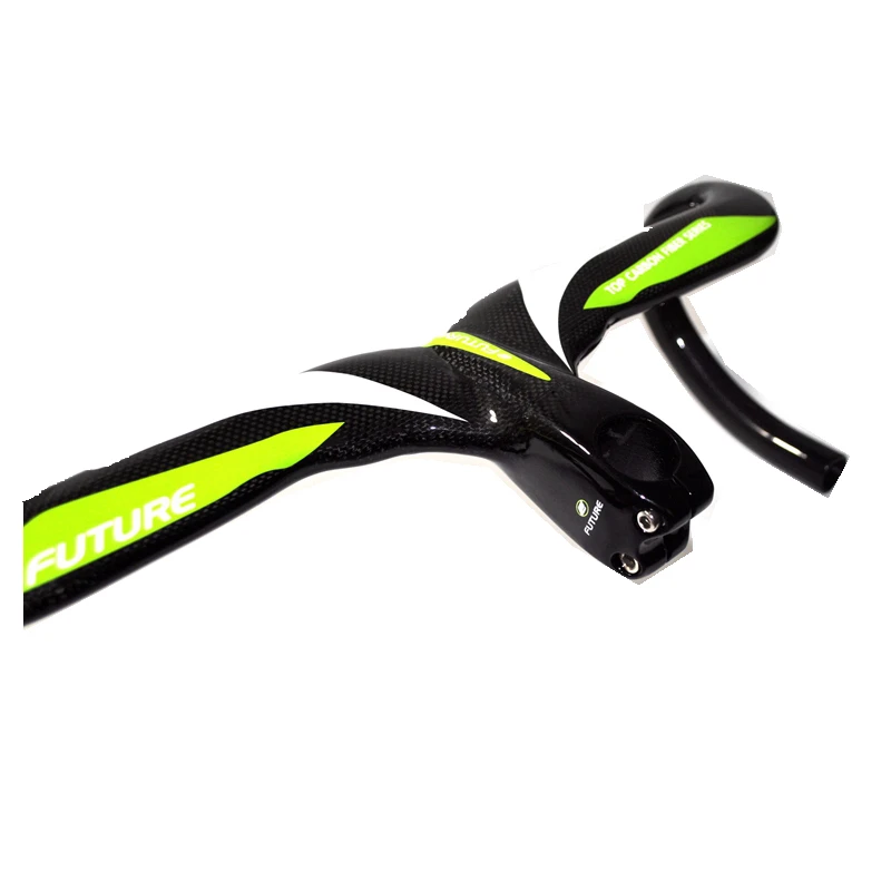 Руль велосипедный из углеродного волокна интегрированная ручка с выдвижным