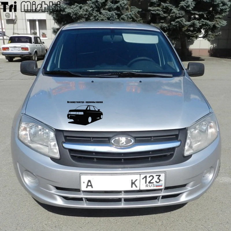 Tri Mishki HZX300 13.8*20см не вожу толстух-пружины жалко! прикольные виниловые наклейки на