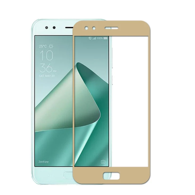 2.5D закаленное стекло с полным покрытием для Asus Zenfone 4 ZE554KL премиум-защита экрана чехол для Asus Zenfone 4 ze554kl пленка