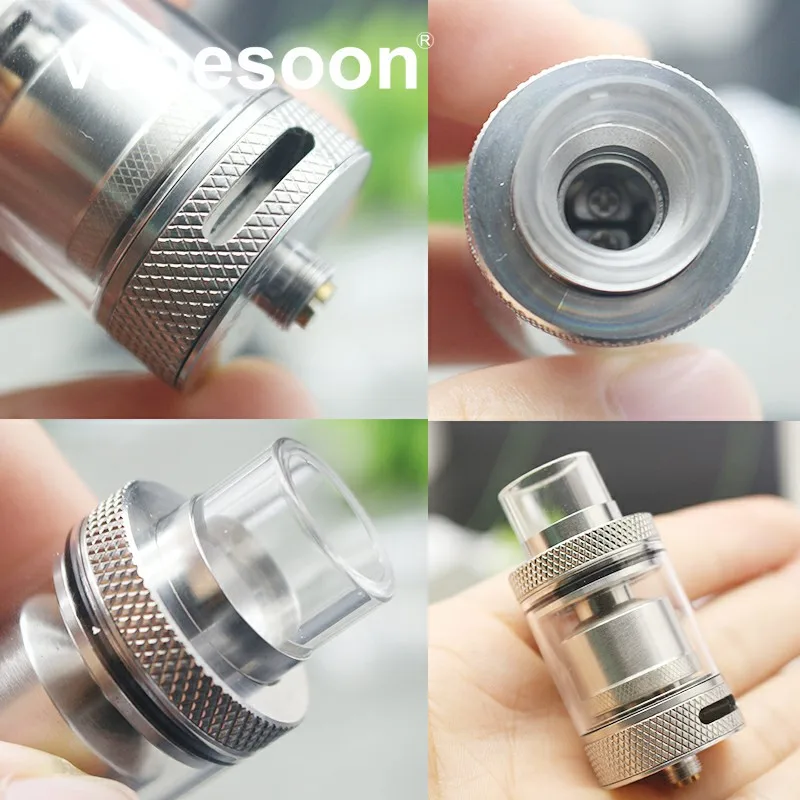 Vapesoon оригинальный Bravo RTA восстановление капает Vape 510 нитки испаритель электронная