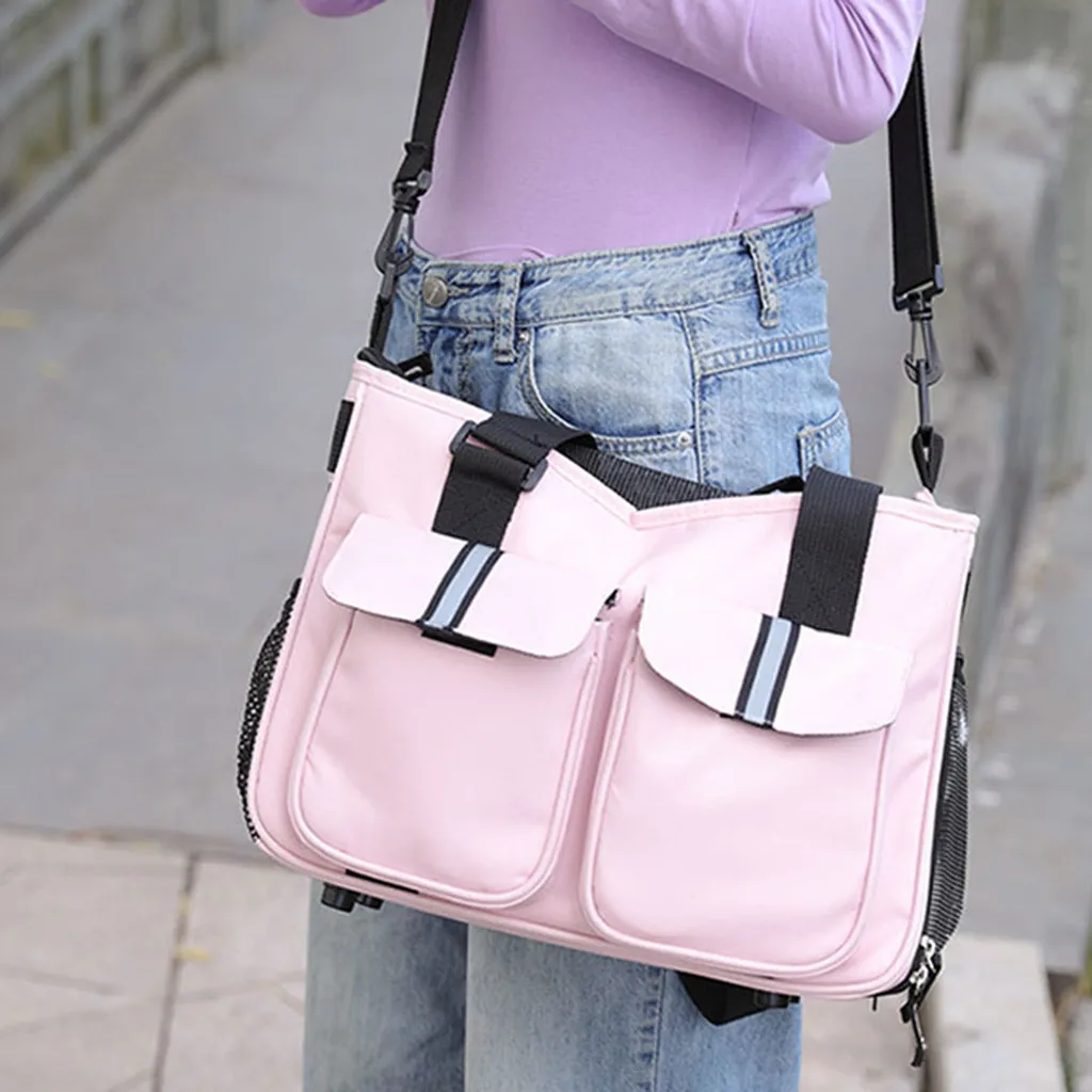 Переносная сумка через плечо для домашних животных воздухопроницаемая собак