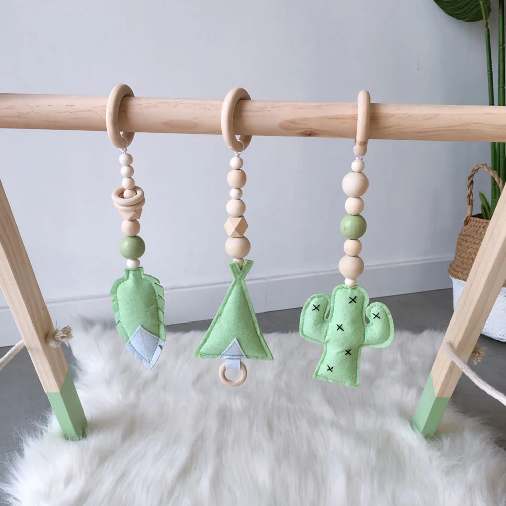 3 шт./компл. дома Брелоки-украшения подарки украшение подвесной кулон деревянный