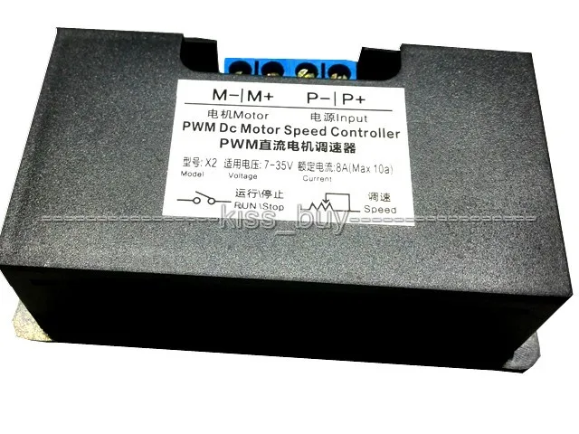 240 Вт DC 12 В 24 в цифровой дисплей ШИМ регулятор скорости двигателя 10A + пульт