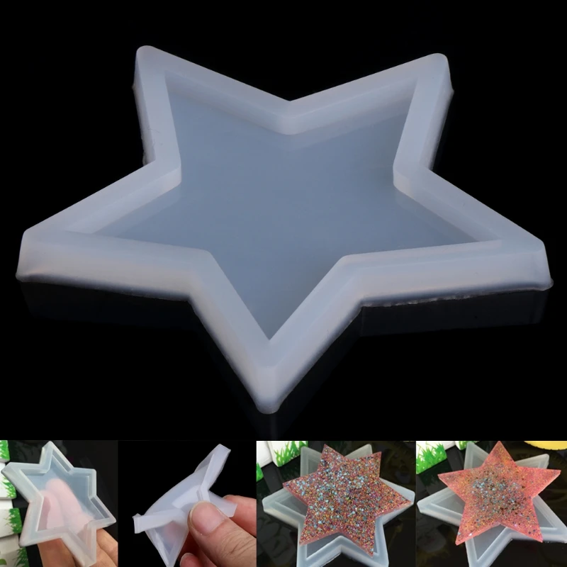 Звезда кулон DIY силиконовые формы изготовления ювелирных изделий смолы литья
