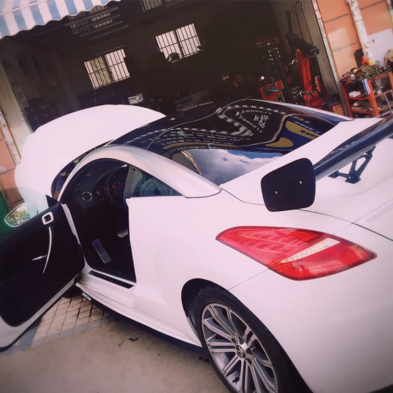 Для peugeot RCZ карбоновый задний спойлер багажника GT Крыло для peugeot RCZ 1,44 метров GT стиль