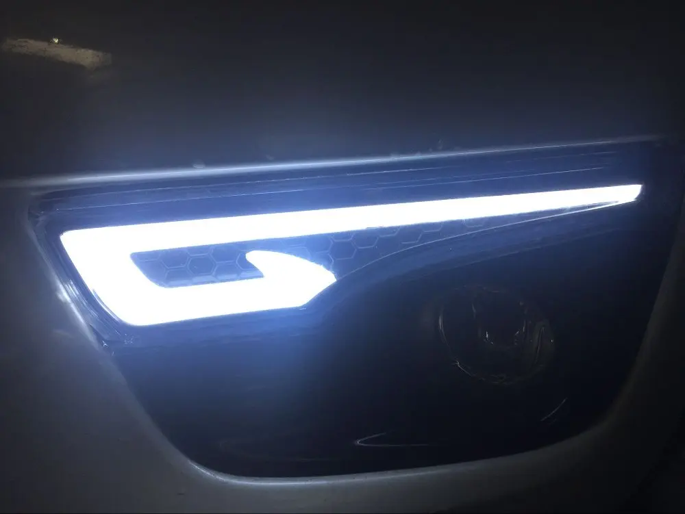 Бесплатная доставка 2 шт./компл. высокое Мощность светодиодный DRL Дневной