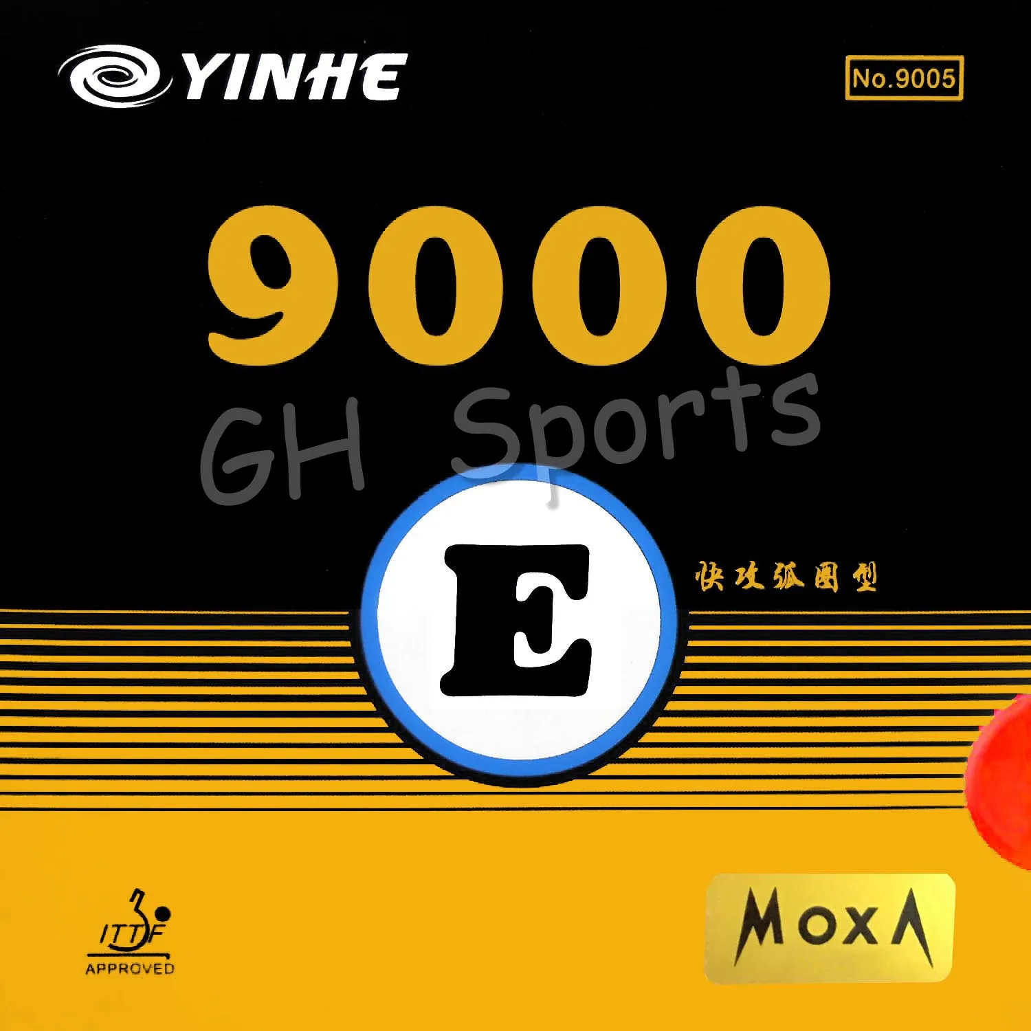 Galaxy/Млечный Путь/Yinhe 9000E Pips-in настольный теннис(пинг-понг) Резина с губкой для ракетки для пинг-понга список