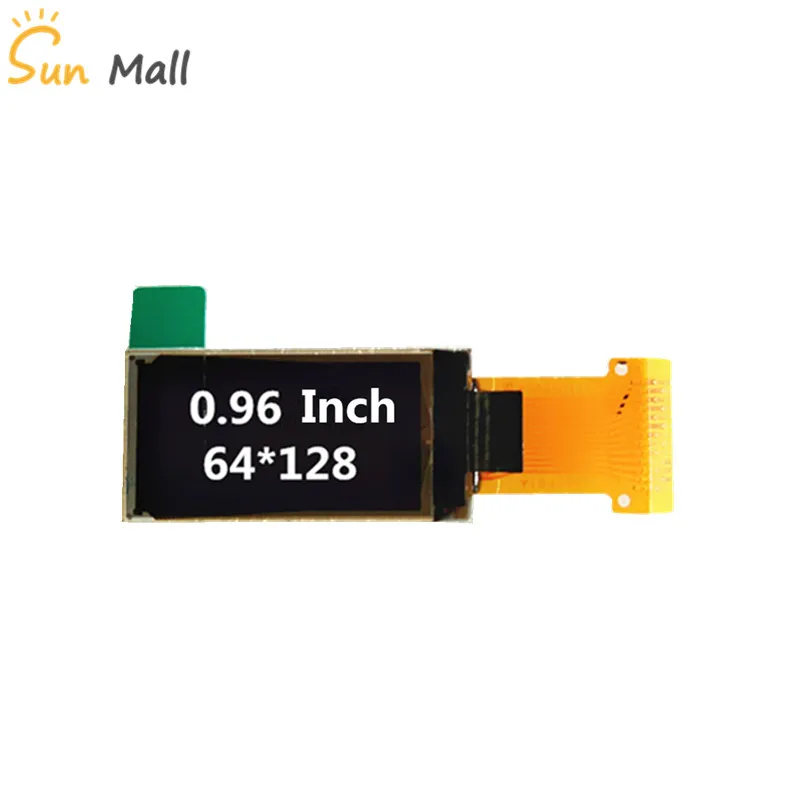 0 96 дюймов 64*128 вертикальный OLED дисплей 13PIN IIC oled экран|Детали и аксессуары для