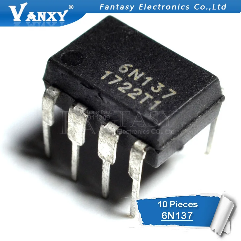 10 шт. 6N137 DIP8 DIP-8 новый и оригинальный IC | Электронные компоненты принадлежности