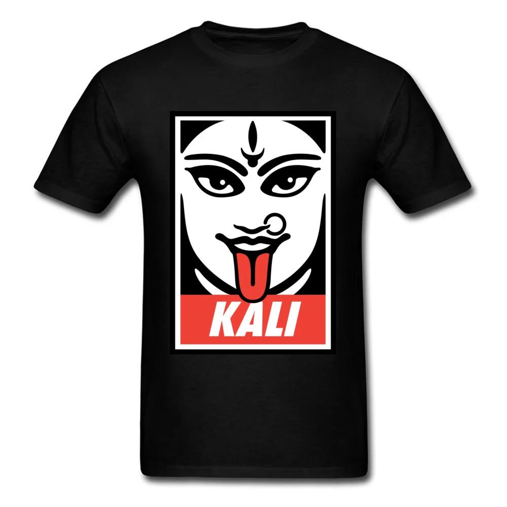 Индийская богиня Kali футболка сексуальная булавка постер Мужская хипстер 2018