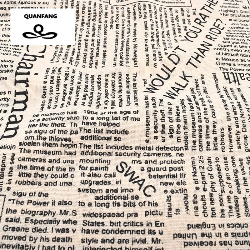 Printed Cotton Linen Fabric For Quilting DIY Sewing Sofa Curtain Bag Cushion Furniture Cover Material Bottles Series 50cmx145cm | Дом и сад