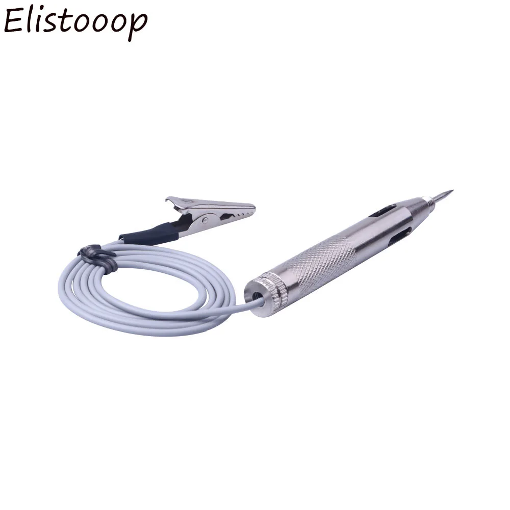 Elistooop DC 6V 12V 24V медная Автомобильная схема светильник тестер напряжения лампы