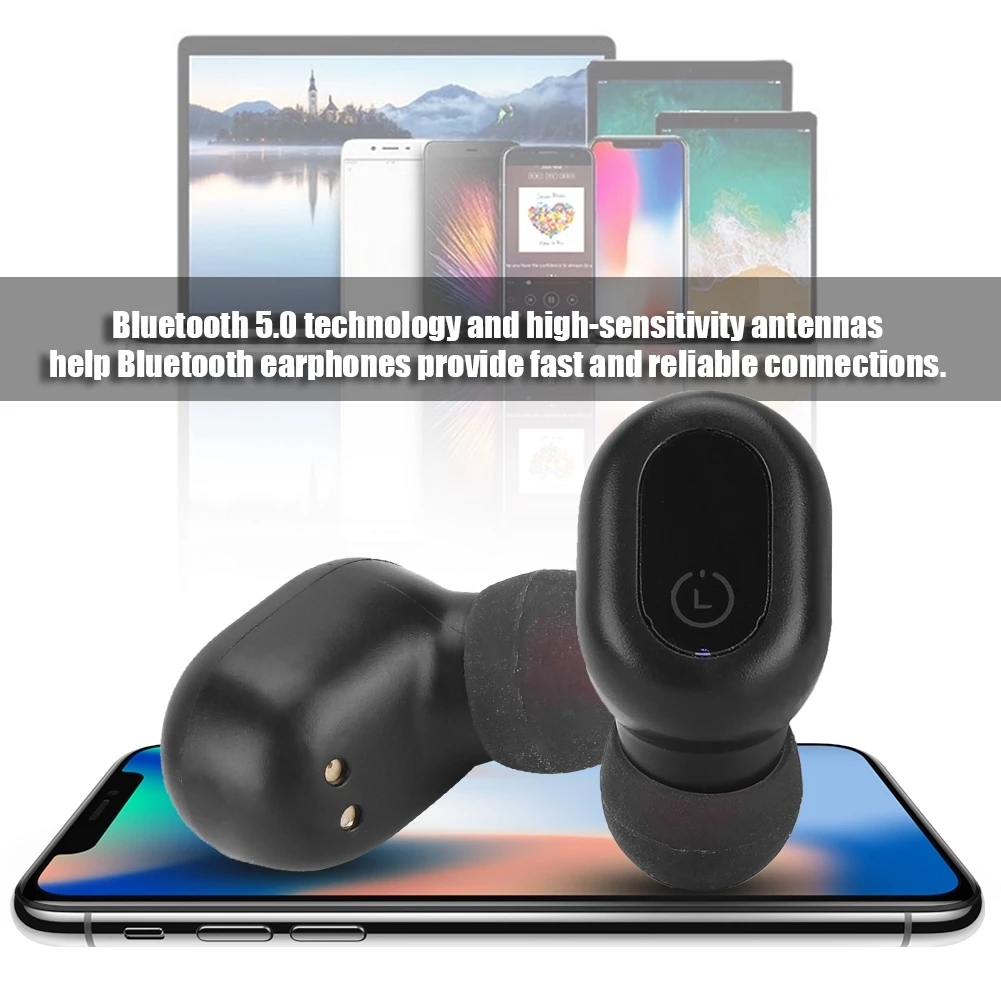 MB3 мини портативные парные наушники 5,0 Беспроводные водонепроницаемые Bluetooth наушники с зарядным устройством