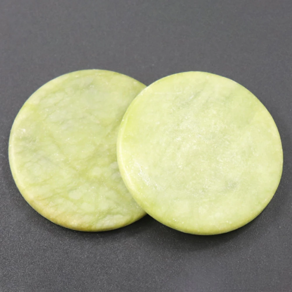 Многоразовый камень маленький круглый нефритовый держатель поддон инструменты