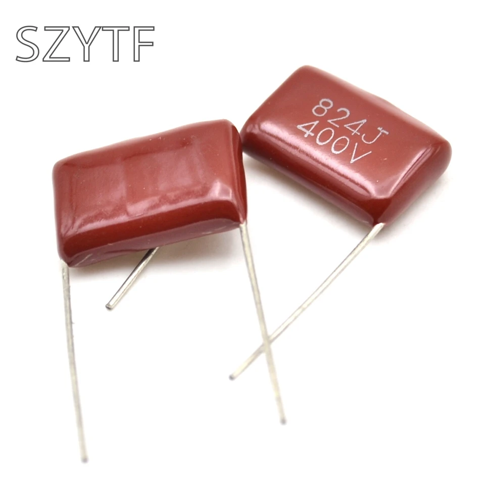 20 мм поршневой палец 400V 824 820NF 0 82 uF CBB конденсатор (10 шт./лот)|cbb capacitor|400v capacitorcapacitor 400v