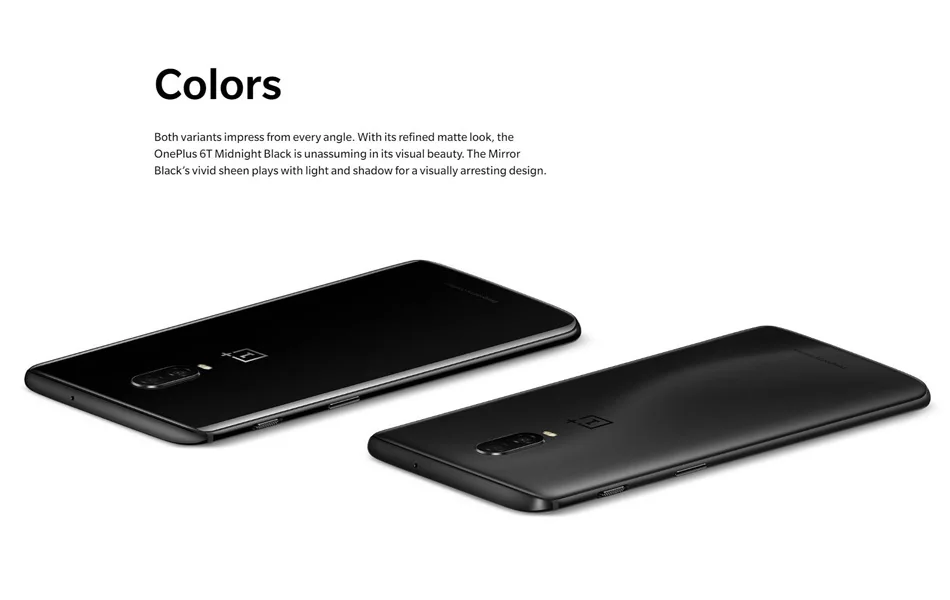 Мобильный телефон Oneplus 6T 6t Snapdragon 845 с глобальной прошивкой 4G LTE 6,41 ''NFC 3700mAh 20MP+ 16MP Android 9,0 One Plus 6t