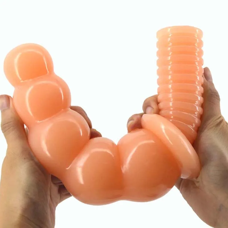 Anal Plug Sex Toys For Women Silicone Buttplug Bead G Spot Stimulator Dildo Machine Adult Products | Красота и здоровье