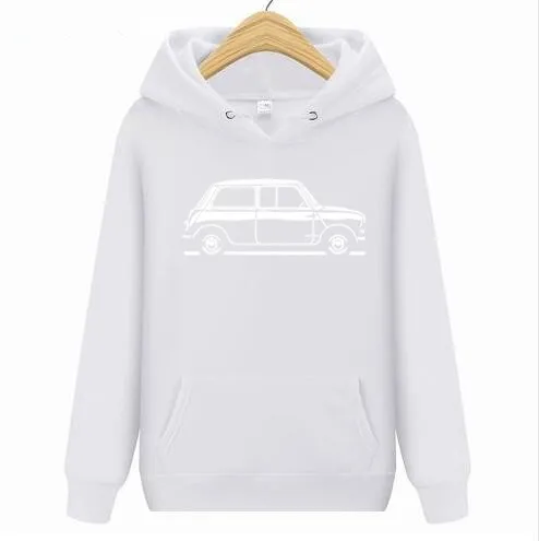 Casual HOODIES Austin MINI AUSTIN SEVEN MORRIS 100% Cotton LONG Sleeve New Color Youth Design hoodies Tops Male | Мужская одежда