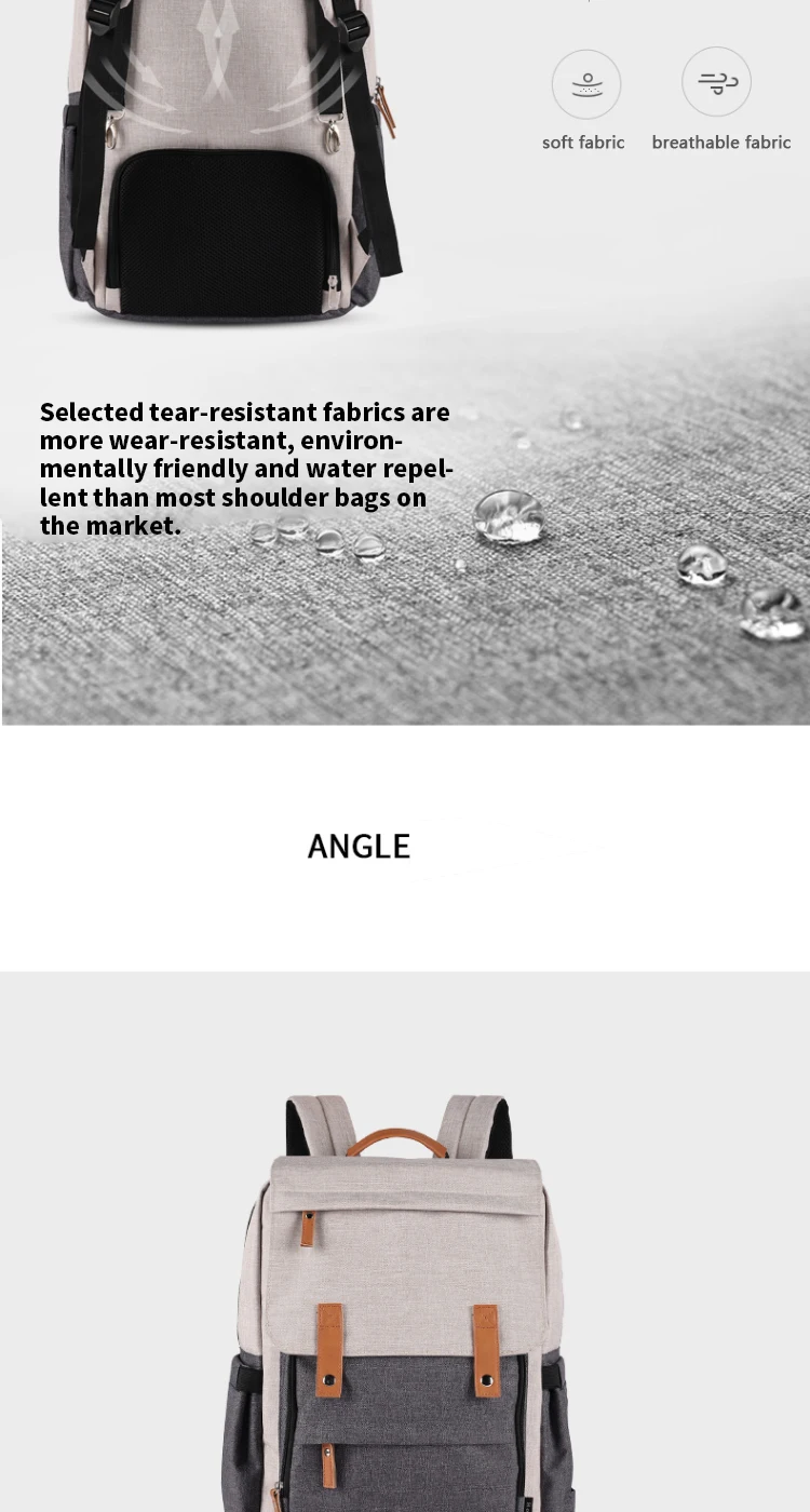 Mommy Bag Women Multifunction Backpack Shoulder Bags Travel Large Capacity Light Bookbag Waterproof Pregnant Baby Pack Bag
