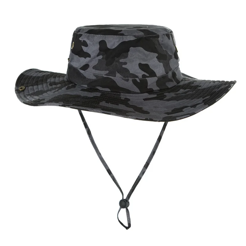 Модная камуфляжная шляпа для мужчин и женщин в ковбойском стиле повседневный