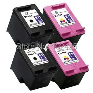 Einkshop 61xl сменный чернильный картридж для hp HP Deskjet 1050 1050A 1000 2000 2050 2050A 3000 3050 3050A 3510