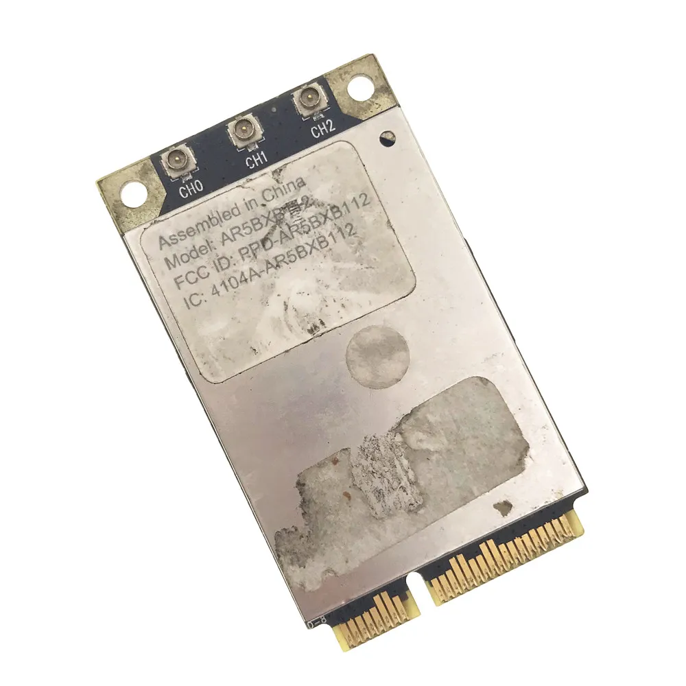 Для Atheros AR9380 Mini PCI E Двухдиапазонная 2 4/5 ГГц WiFi карта 450 Мбит/с AR5BXB112 Mac Pro|Сетевые