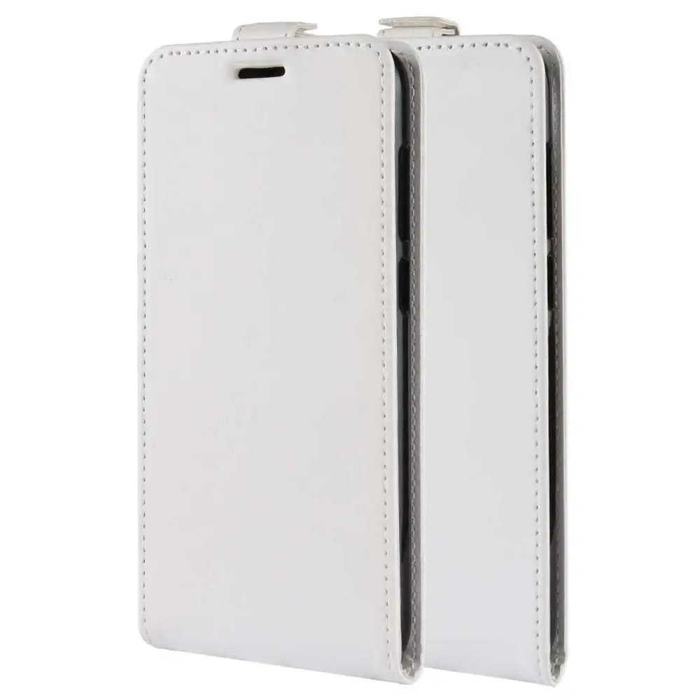 white PU Флип кожаный чехол для телефона samsung J2 Pro J3 J5 J6 J7 Бумажник задняя часть корпуса etui для samsung J4 J6 J7 J8 Plus - Цвет: white