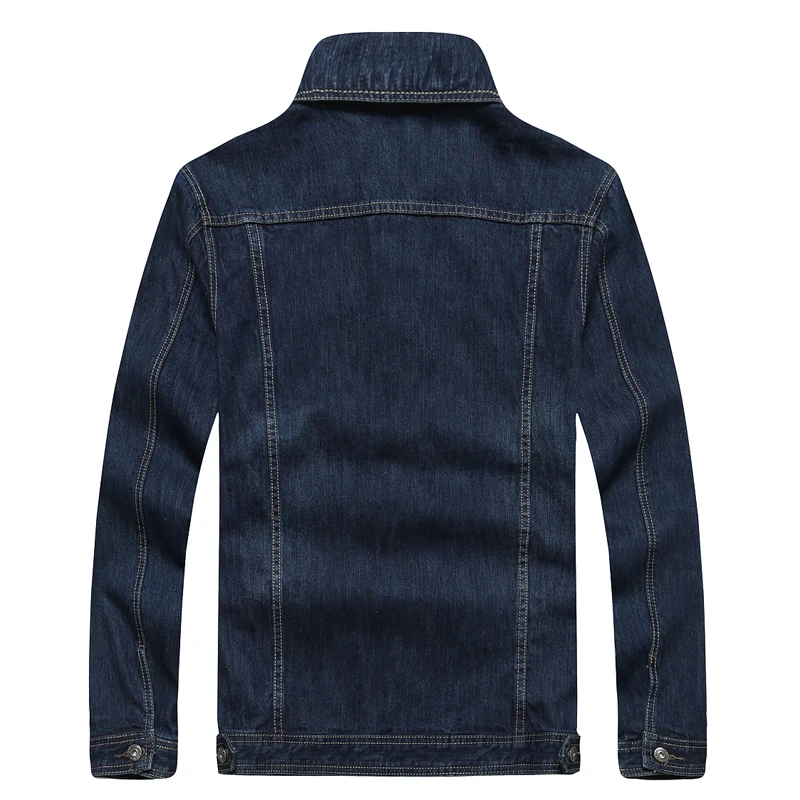 9XL 8XL 6XL 5XL 4XL Мужская джинсовая куртка бренд 100% хлопковый Повседневный для мужчин