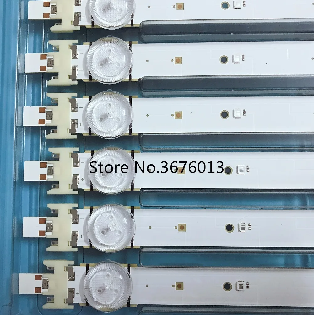 8 шт. светодиодная подсветка 813 мм 9 светодиодов для SamSung Un40j6500 UE40J6370 40 дюймов ТВ E88441
