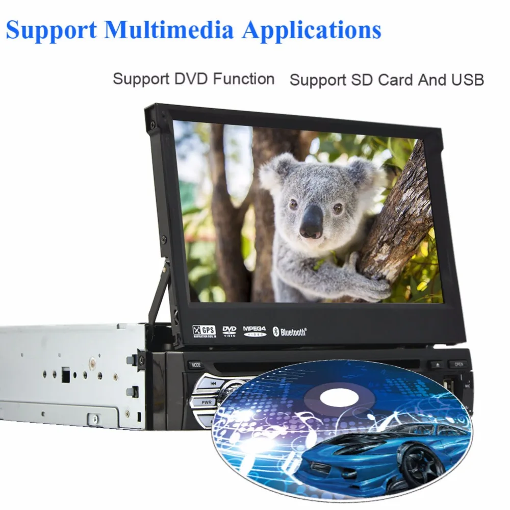 1din автомобильный Радио gps навигатор " 1din Автомобильный dvd-плеер gps навигатор магнитофон Авторадио кассетный плеер для автомобиля радио Рулевое управление