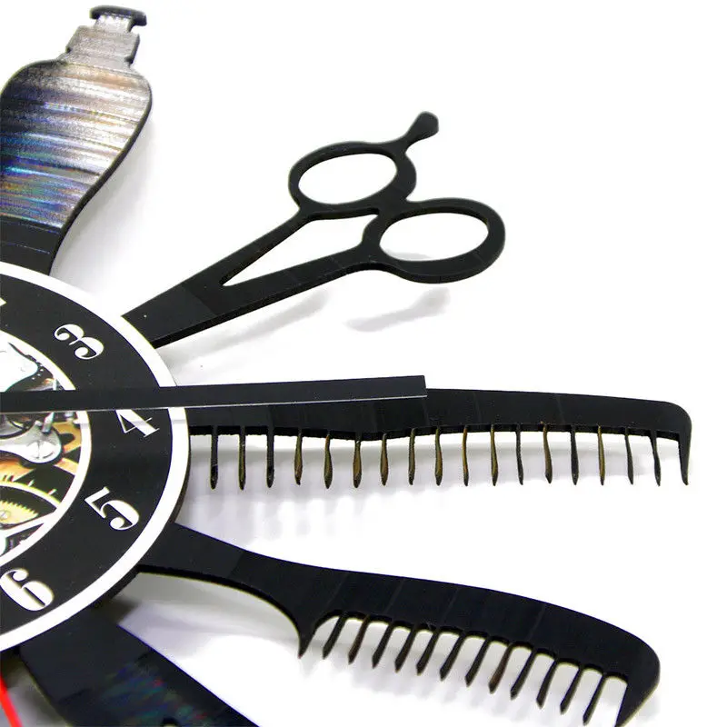 Cd запись настенные часы домашний декор бесшумные креативные современный дизайн