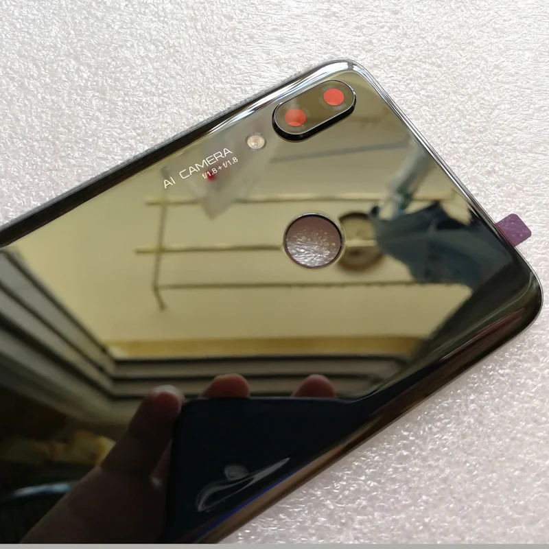 100% оригинальная новая задняя крышка из закаленного стекла для Huawei Nova 3 Nova3