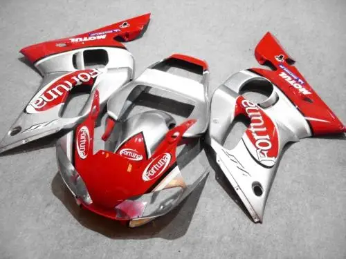 Набор обтекателей мотоцикла для YAMAHA YZFR6 98 99 00 01 02 YZF R6 1998 2000 2002 YZF600 серебристо