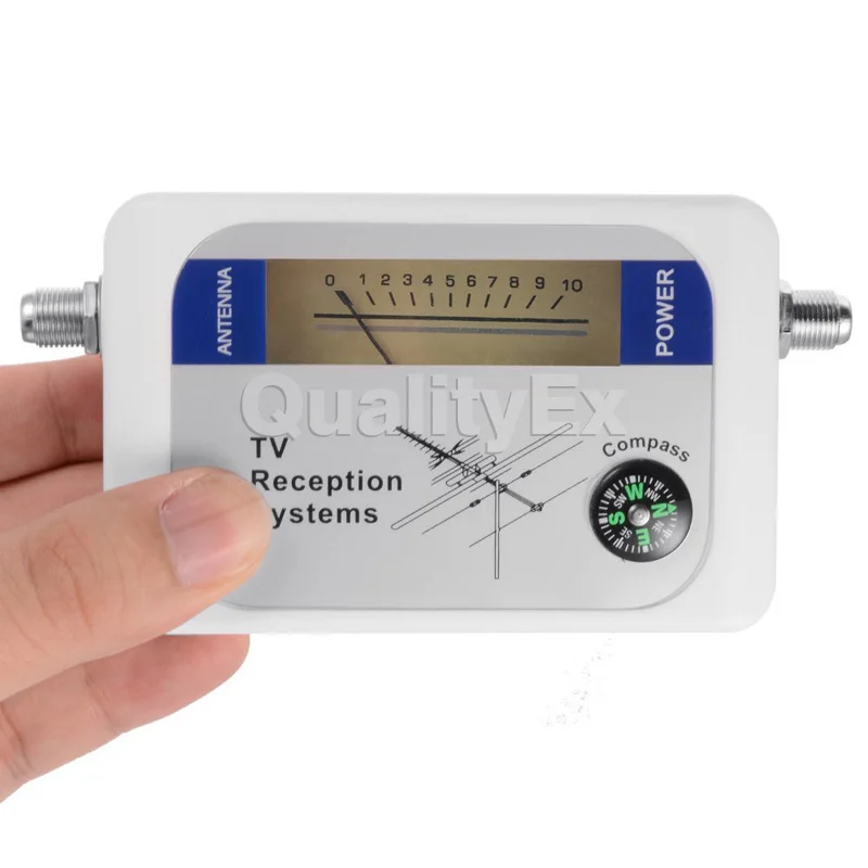 Мини dvb t Антенный спутниковый детектор сигналов с компасом Искатель цифровая