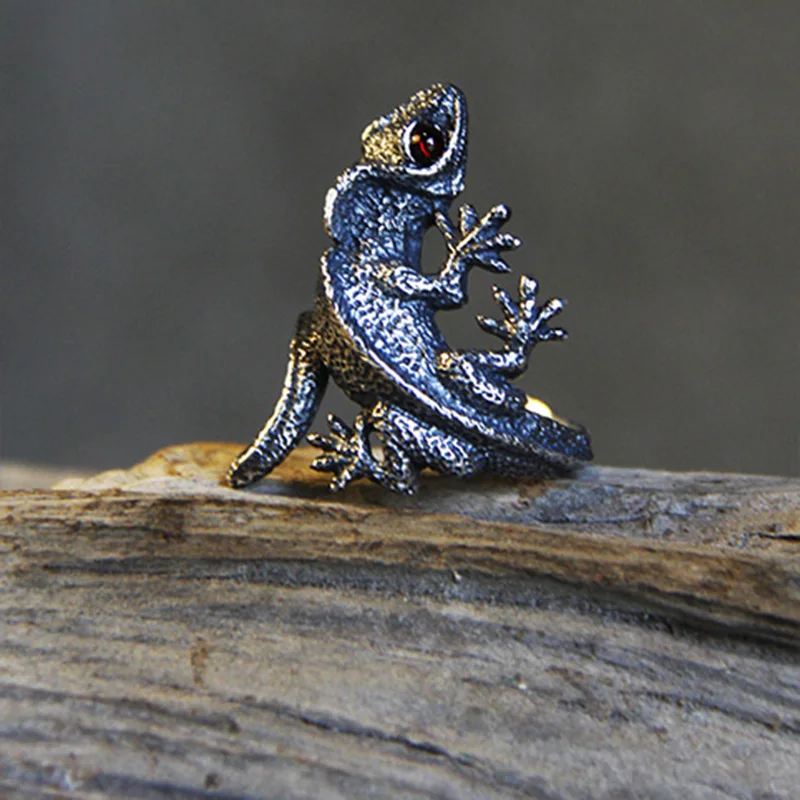Оптовые Регулируемые кольца для ящерицы кабрит Gecko хамелеон Анол ювелирные