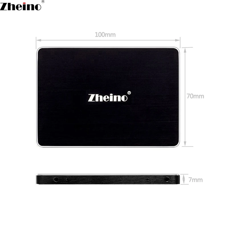Zheino SATAIII SSD 30 ГБ 32 металлический корпус Высокая скорость 7 мм 2 5 дюймов Внутренний