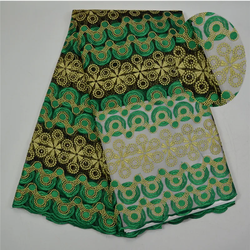 Последние Африканских Кружева Платье Блесток Вышитые вино Кружевной Отделкой