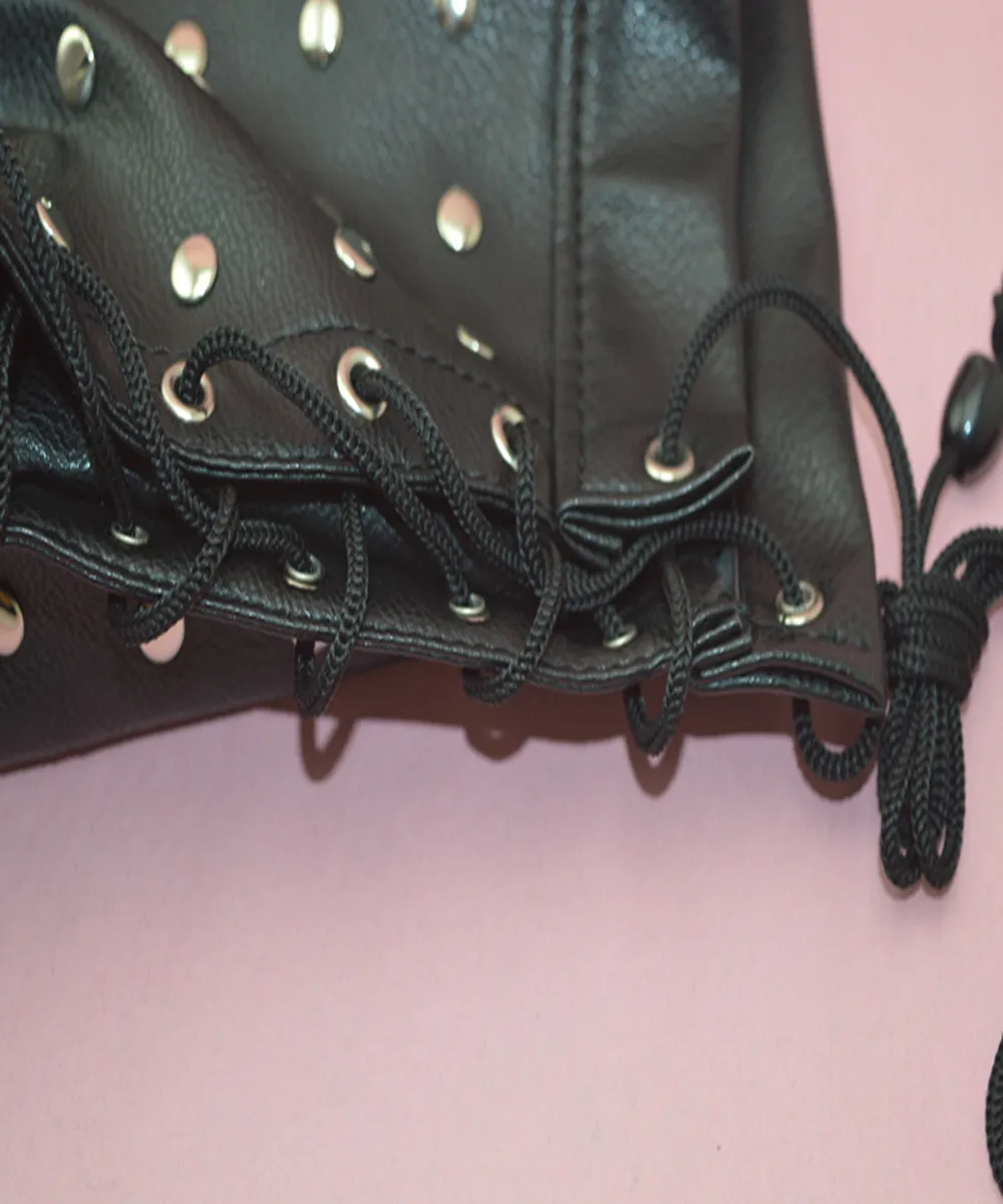 Регулируемый ПВХ кожаный капюшон маска бандаж для головы раб в играх взрослых