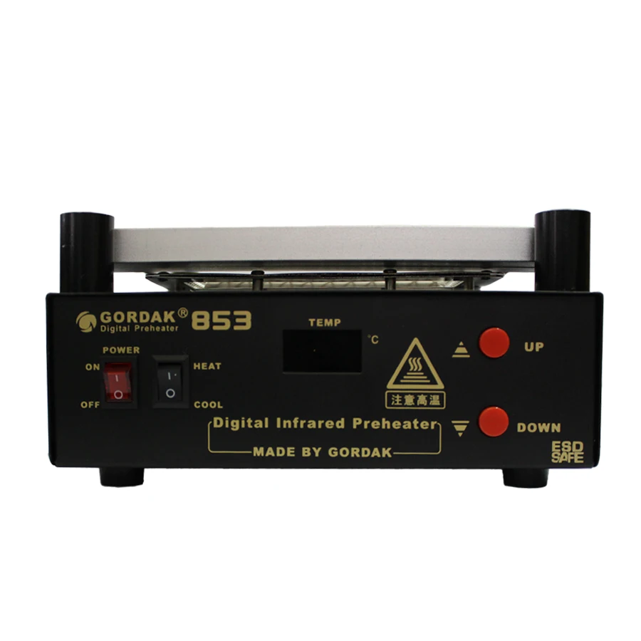 Бесплатная доставка паяльная станция Gordak 853 Digita с тепловым феном BGA +