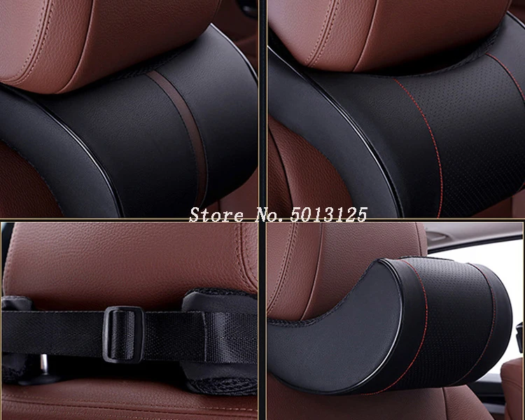 Car Seat Cushion Head Back Neck Rest Pillow Memory Foam Seat Cushions Back For KIA Sportage QL Accessories